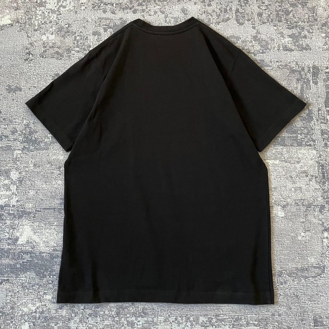 限定コラボ】ディオール×ステューシー 刺繍ロゴ Tシャツ 黒 ブラック XL