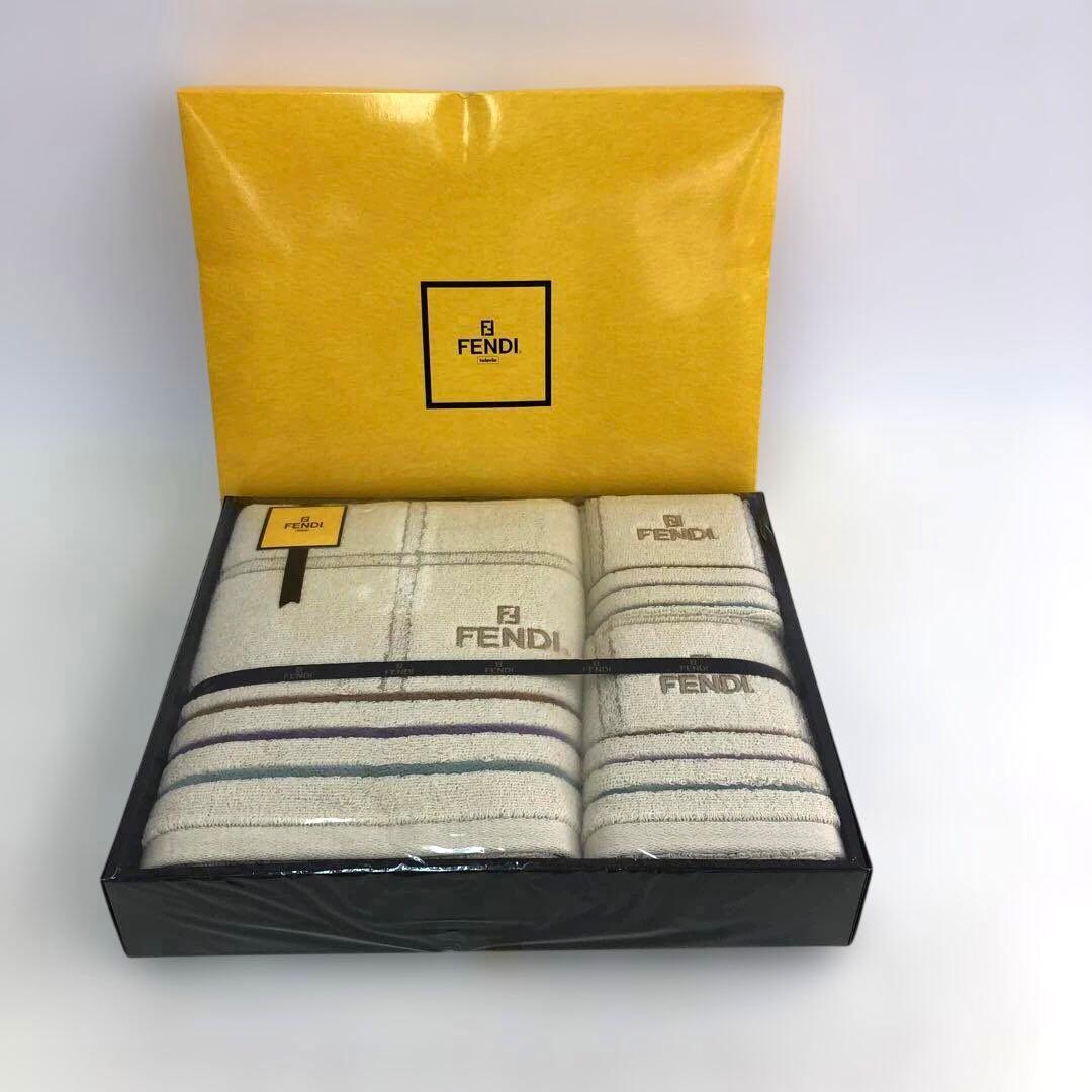 FENDI タオルセット バスタオル フェイスタオル 3枚セット - メルカリ