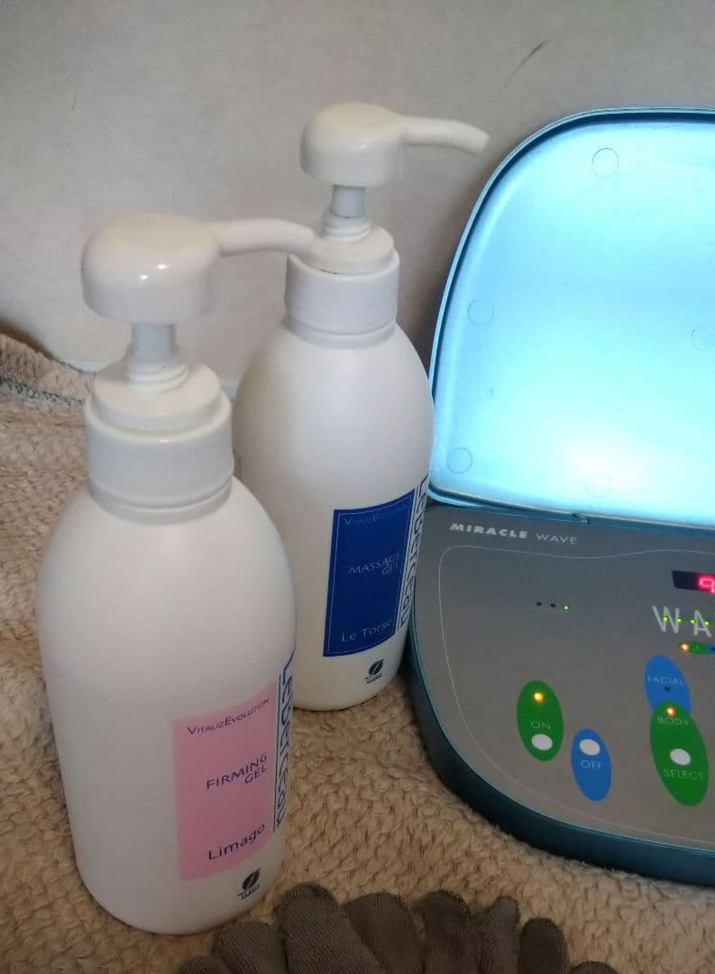 通電確認済】フレキシア ミラクルウェーブ MIRACLE WAVE 美顔器