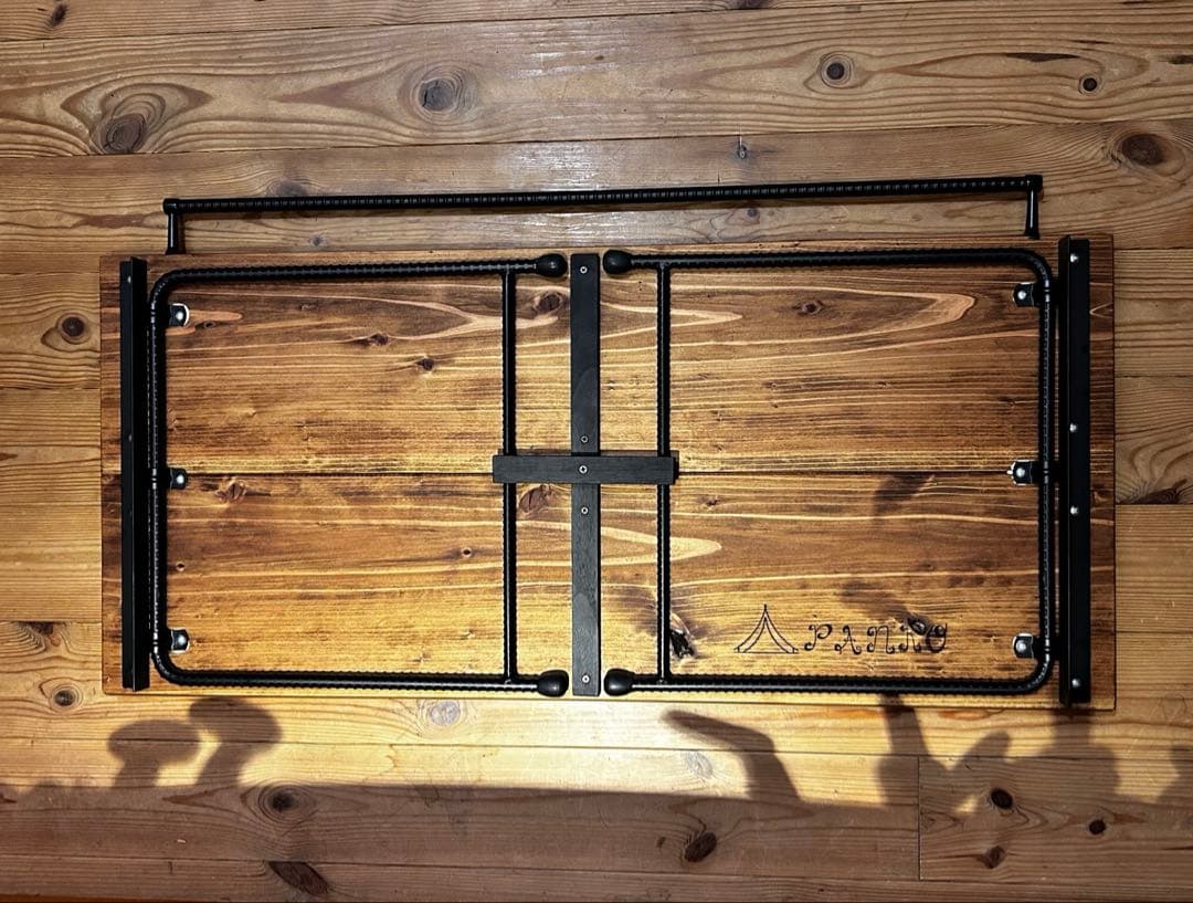 No.564 アイアンローテーブル オルテガテーブル ネイティブ柄