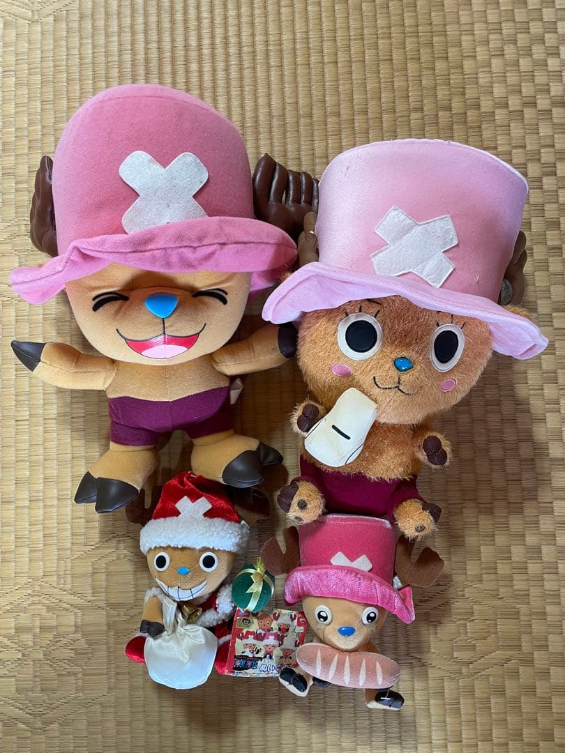 【ワンピース】トニートニー・チョッパー ぬいぐるみセット4体