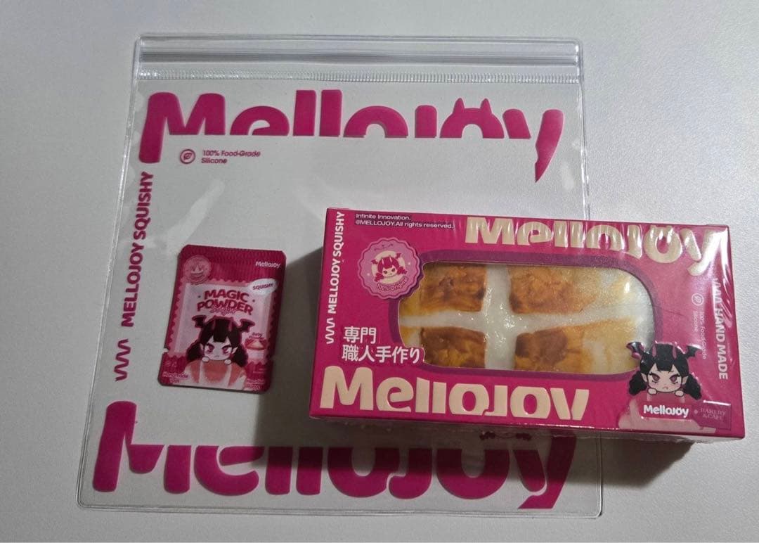 Mellojoy 焼き餅　餅　2つセット　スクイーズ　新品未開封