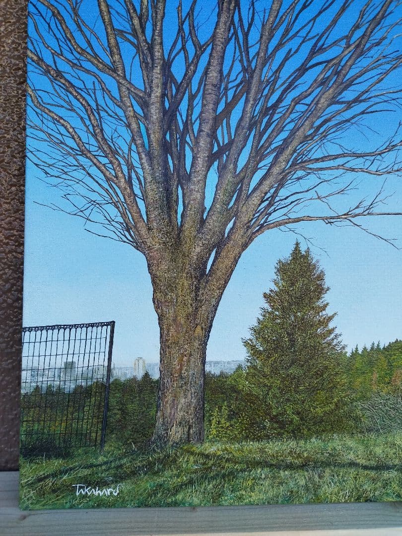 油絵 原画 写実 風景画