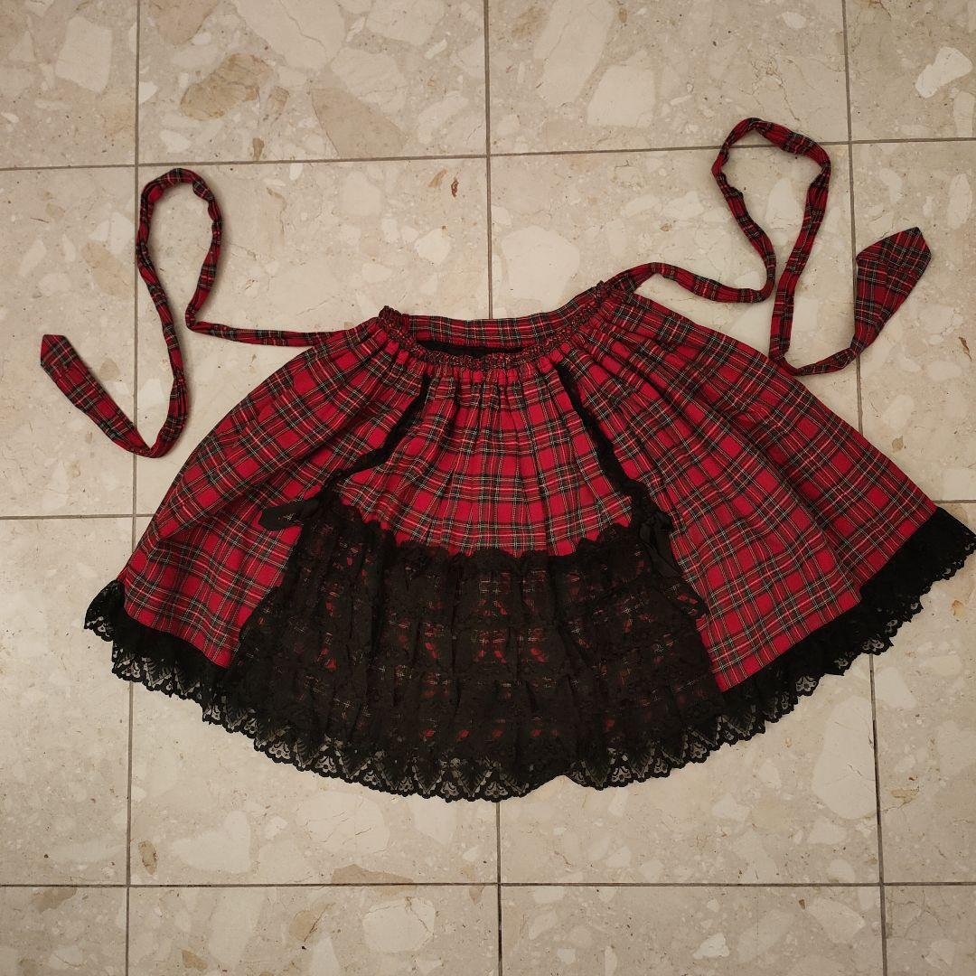 メタモルフォーゼ タータンチェックスカート