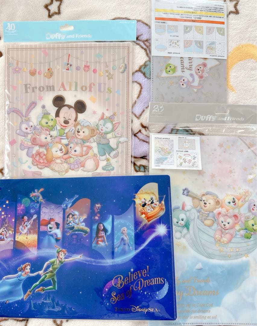 クリアファイルまとめ売り ディズニーリゾート✴︎大幅お値下げ クリア