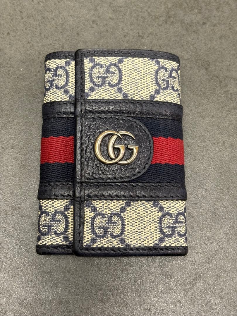 GUCCI グッチ 6連キーケース オフィディア シェリーライン - メルカリ