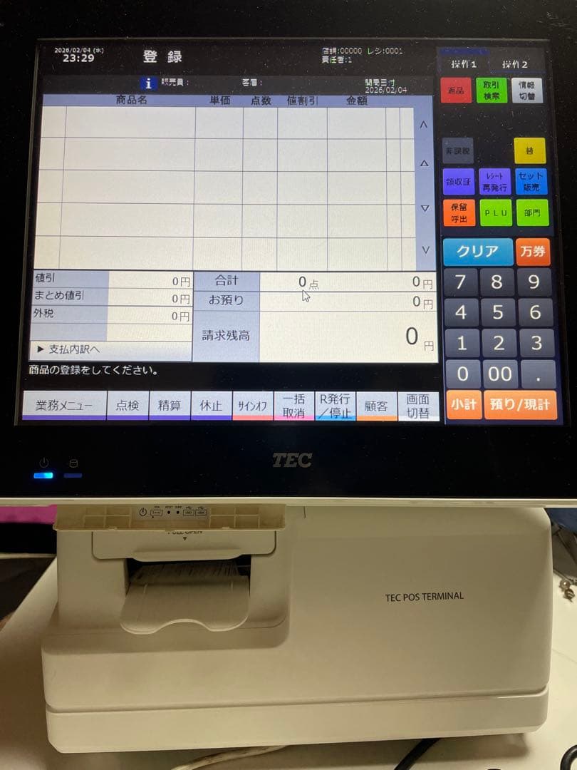東芝テック/TEC ShopWorks7G POS QT-200 - メルカリ
