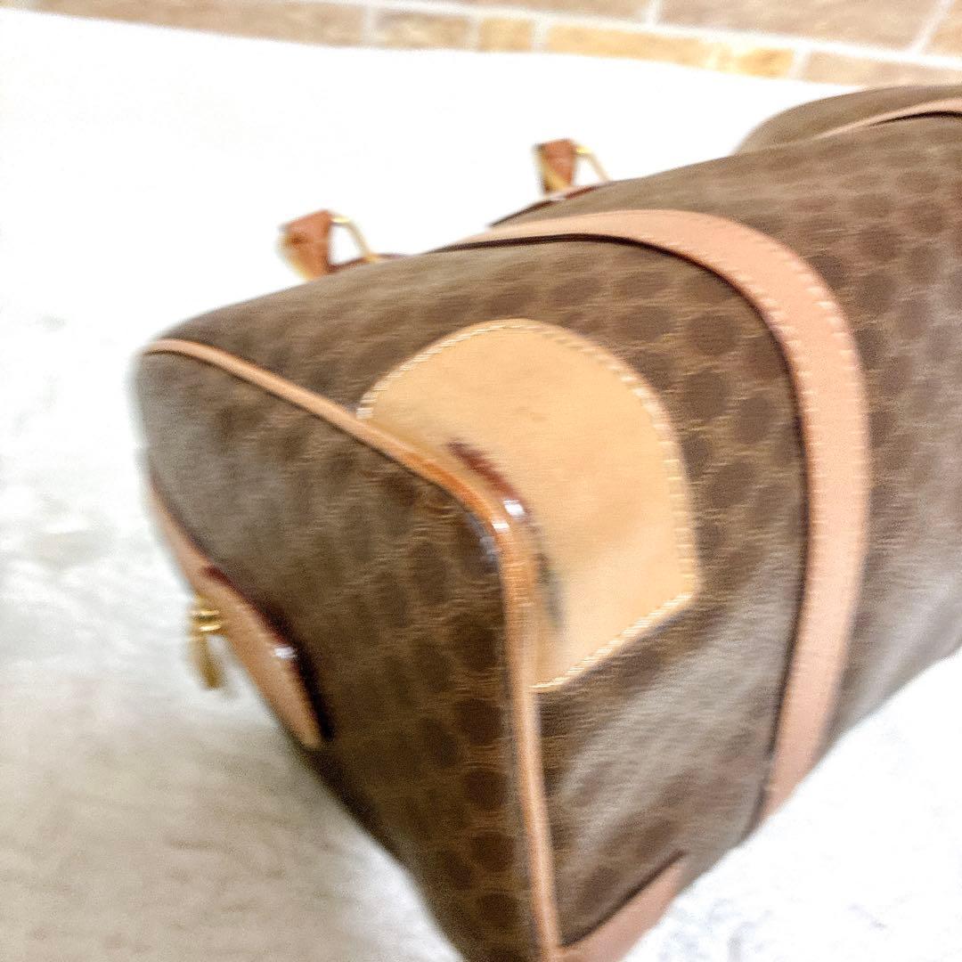 CELINE ハンドバッグ マカダム ボストン ヴィンテージ セリーヌ