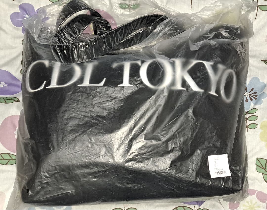 CDL TOKYO 黒 トートバッグ CDL TOKYO ブラック トートバッグ