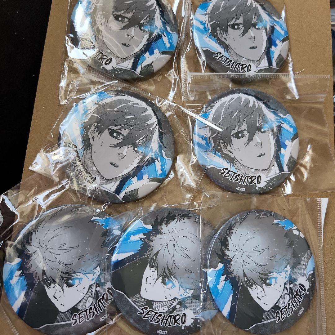 7点セット 凪誠士郎 当たりつき缶バッジ ブルーロック