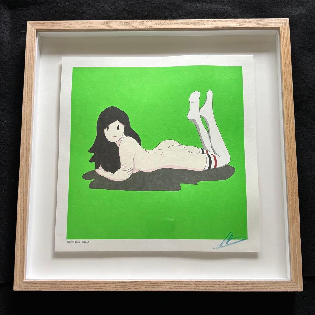 天野タケル 直筆サイン入り／NEON GREEN『Venus』複製原画 天野タケル 直筆サイン入り／NEON GREEN『Venus』複製原画 天野タケル