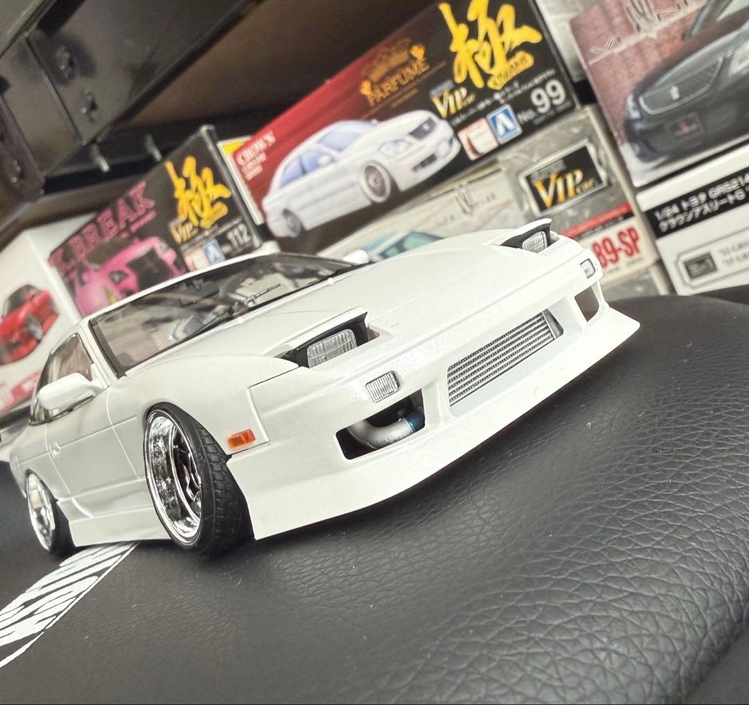 アオシマ URAS 180SX NOS仕様 Ver.2 WORKホイール 深リム - メルカリ