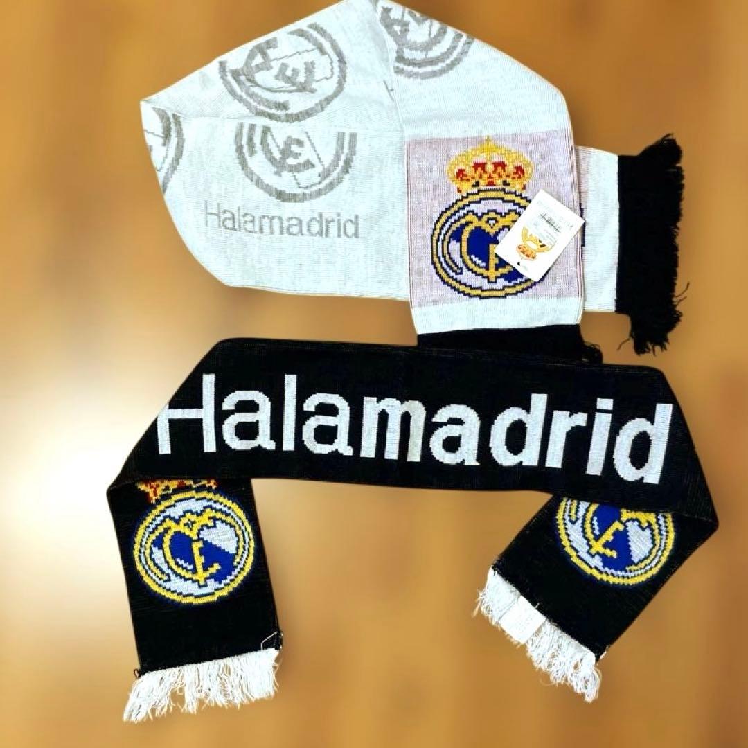 レアル・マドリード オフィシャルグッズ マフラー2枚セット - メルカリ