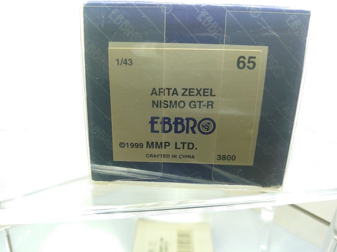 【希少】エブロ　DIE−CAST MODEL　CAR　No.65