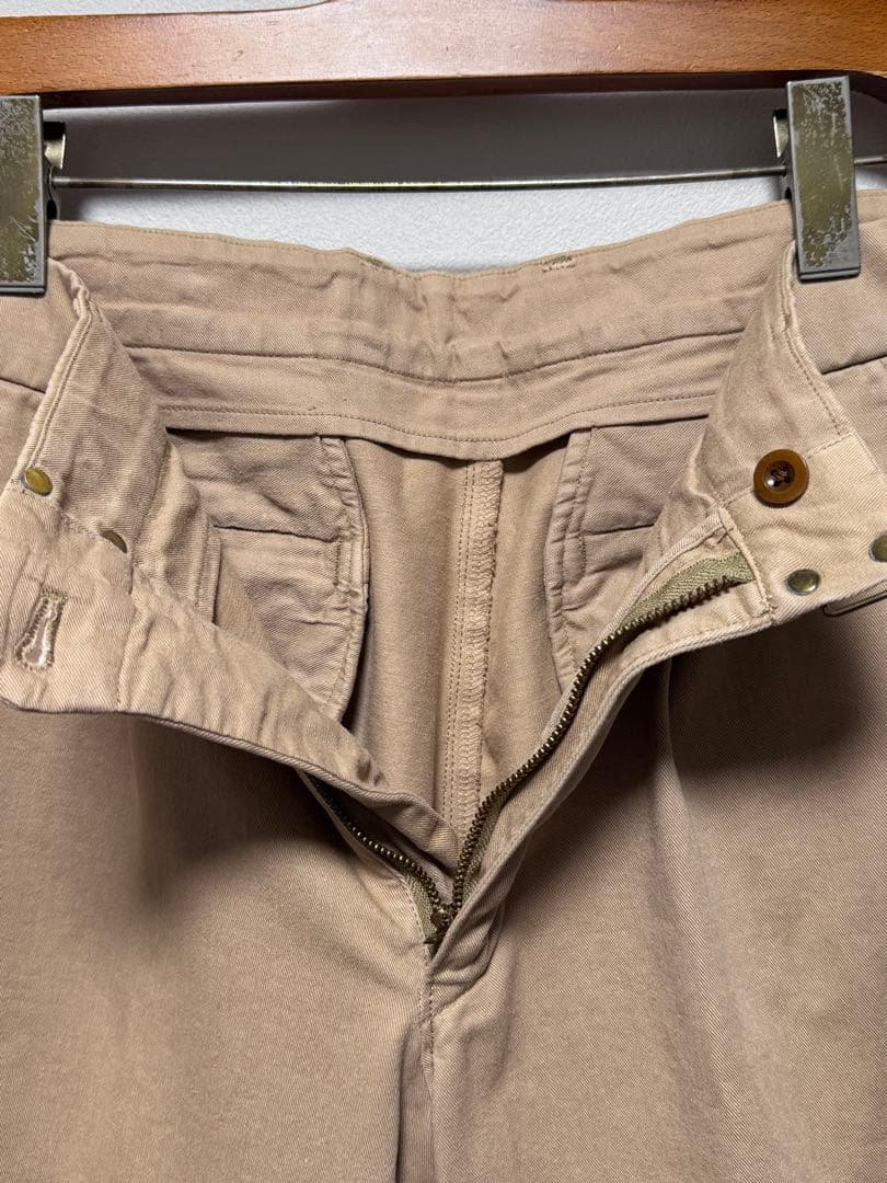 サイズ2 kolor パッカリングテーパードパンツ ベージュ カラー サイズ2