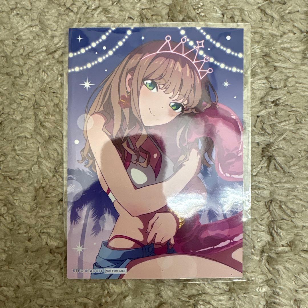 グリッドマンユニバース くじコレ ナイトプール 特典 ブロマイド 南夢