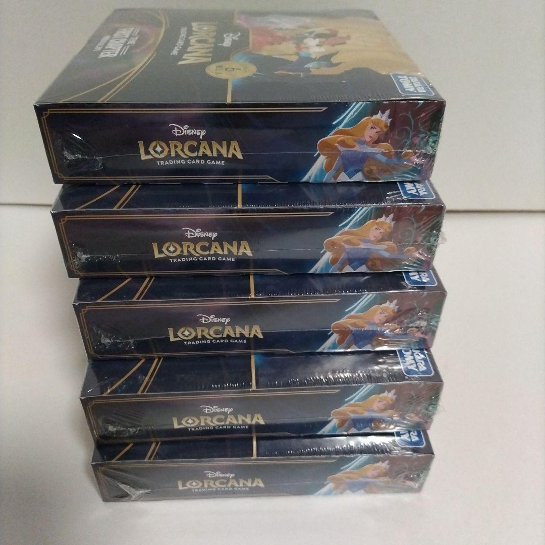 ディズニー・ロルカナ　 物語のはじまり 新品未開封シュリンク付 5box 日本語