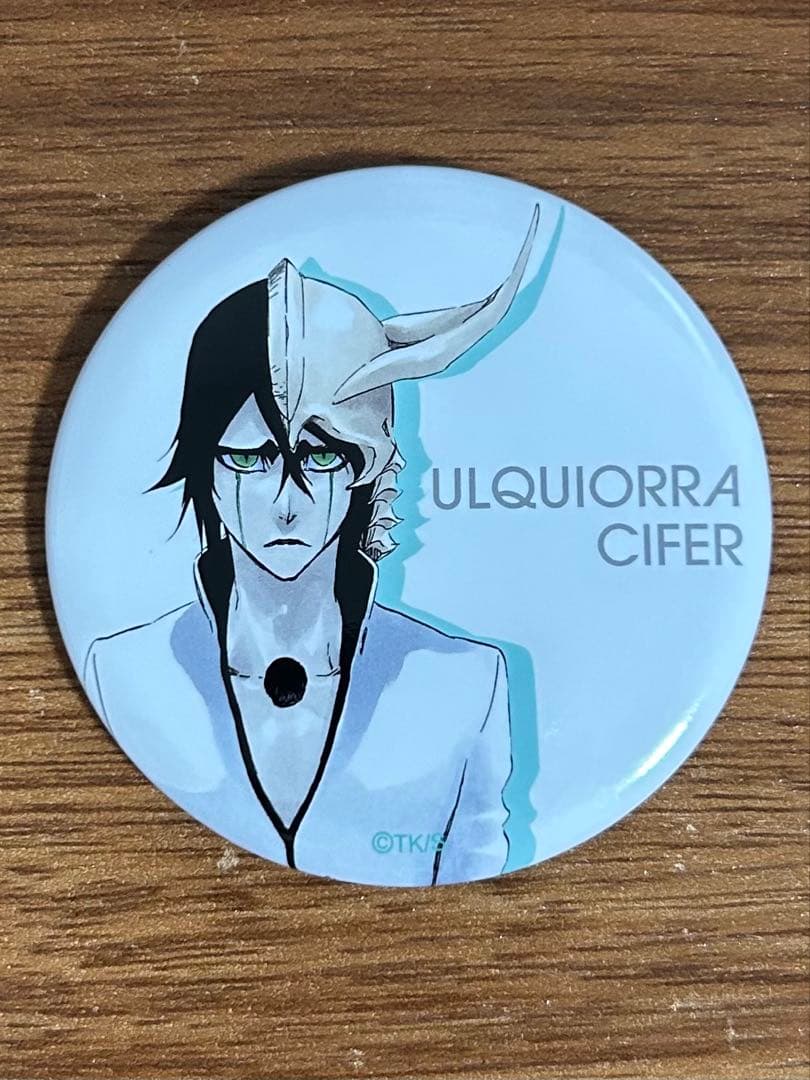 BLEACH 原画展 ウルキオラ 缶バッジ - メルカリ