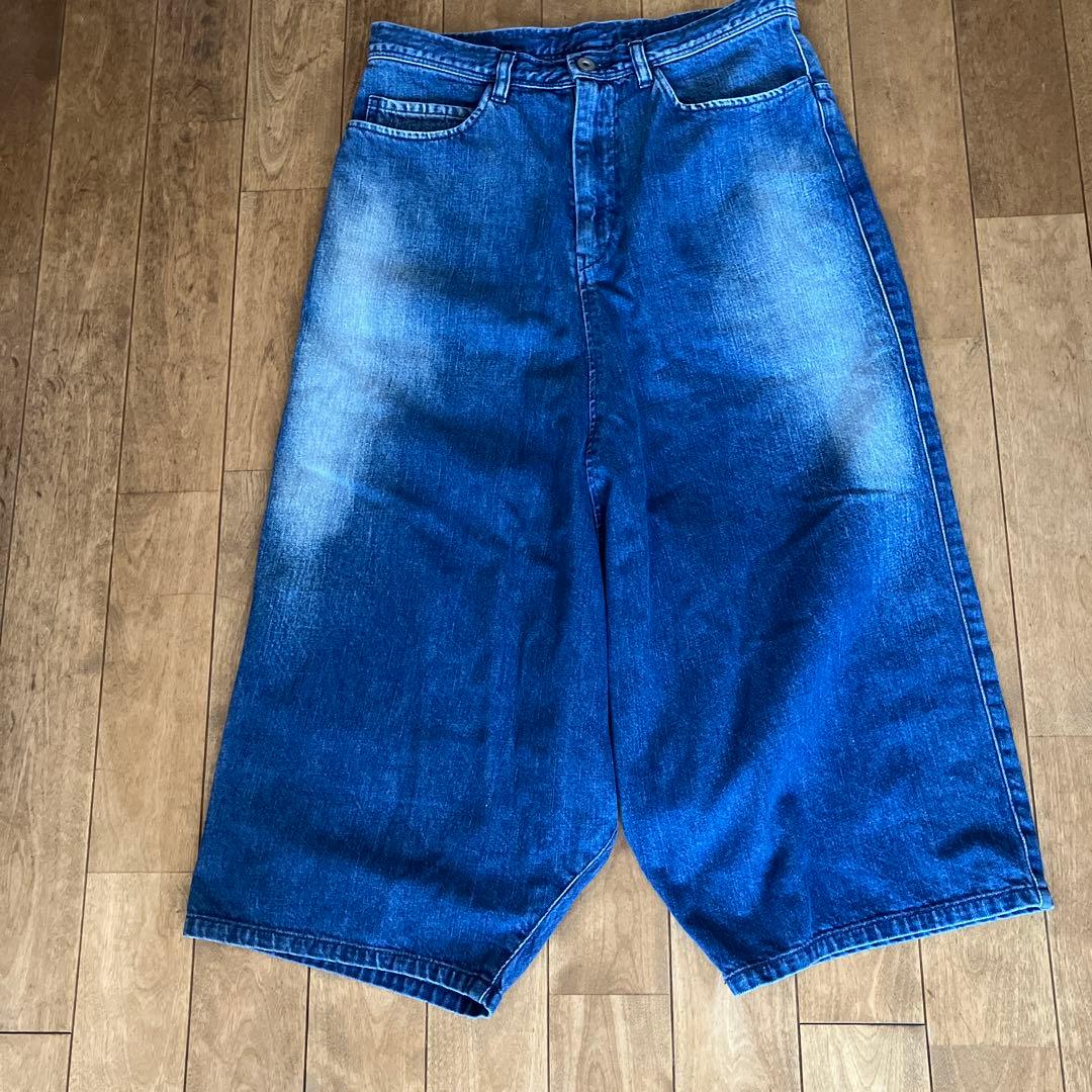 y's ワイズ　デニムサルエルパンツ　ヨウジヤマモト