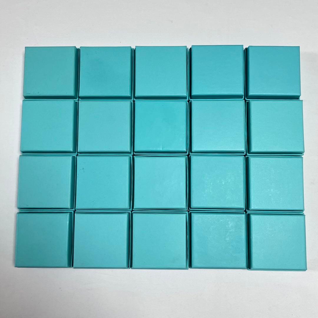 ティファニー 保存袋 空箱 20個セット 正方形 旧型 アクセサリー入れ