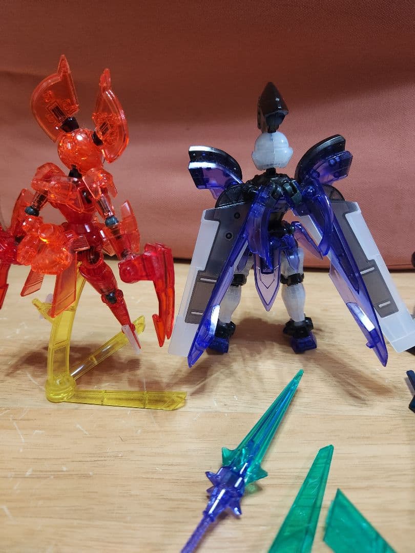 ダンボール戦機 LBX特殊モード リミテッドクリア 3体セット