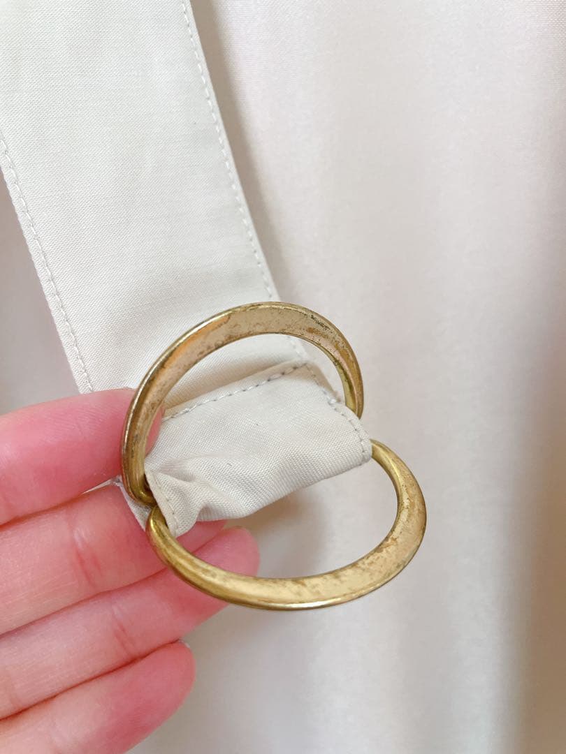 ANNABELLE シャンパンベージュ　ロングドレス　未使用　147cm程度向け