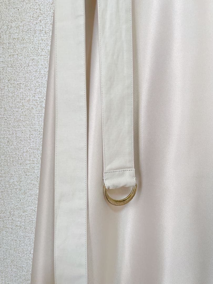 ANNABELLE シャンパンベージュ　ロングドレス　未使用　147cm程度向け