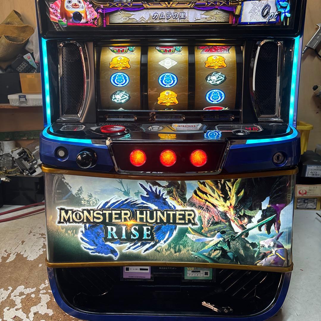 LモンスターハンターライズXA 簡易ユニット付き　実機 データカウンター接続ユニット付 LモンスターハンターライズXA 中古