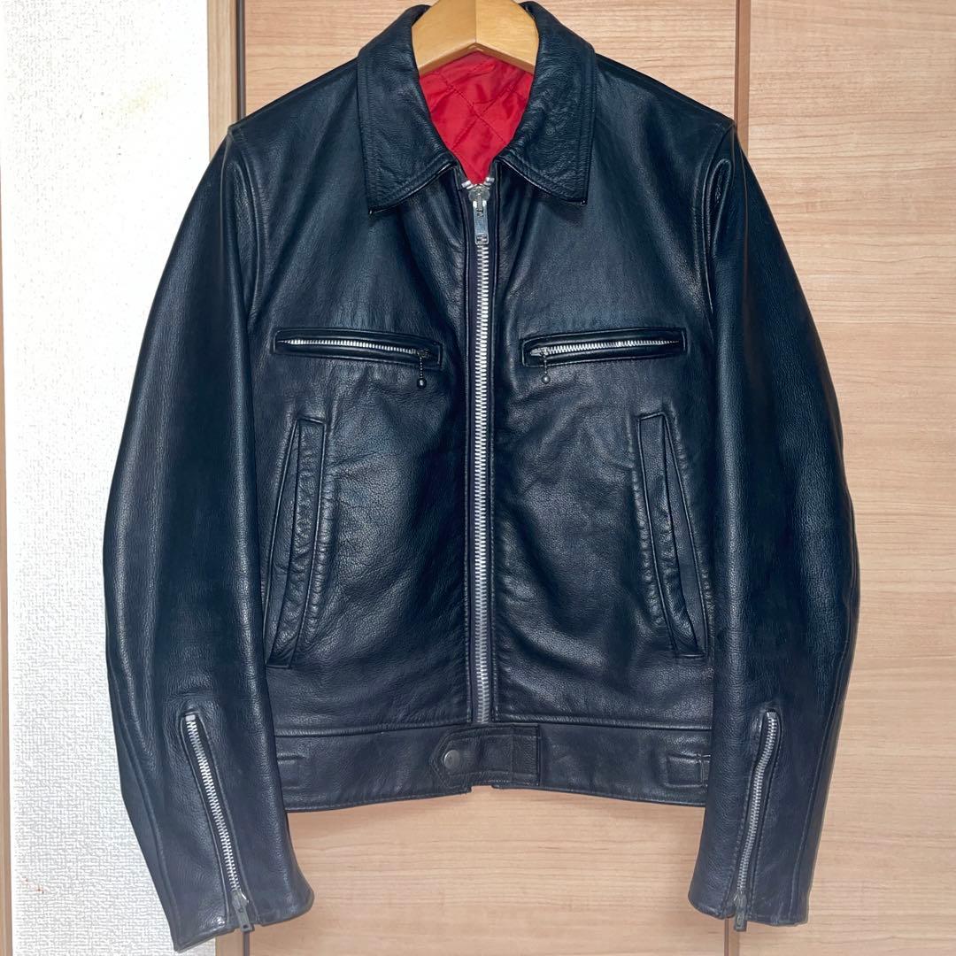 イングランド製 666シングルレザーライダース ドミネーター ルイスシド