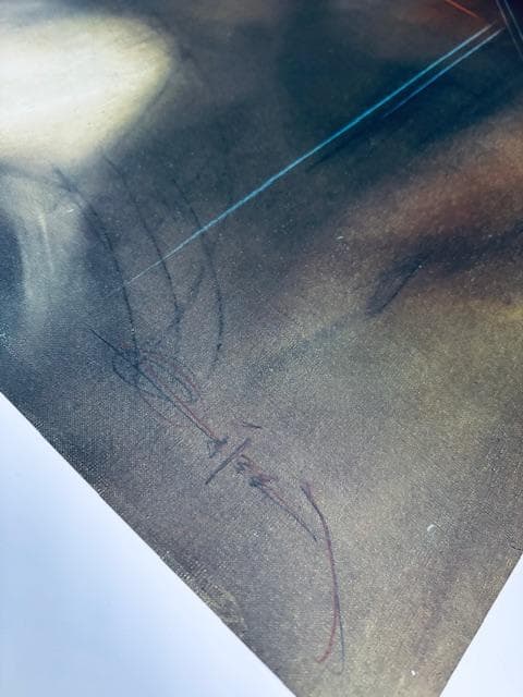 額装品/Oscuro veneciano 1984 フェルナンドゾベル/ポスター