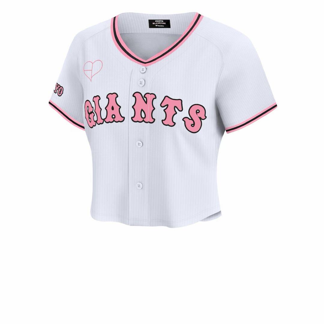 新品未開封】読売ジャイアンツ×BLACKPINK ユニフォーム クロップド L