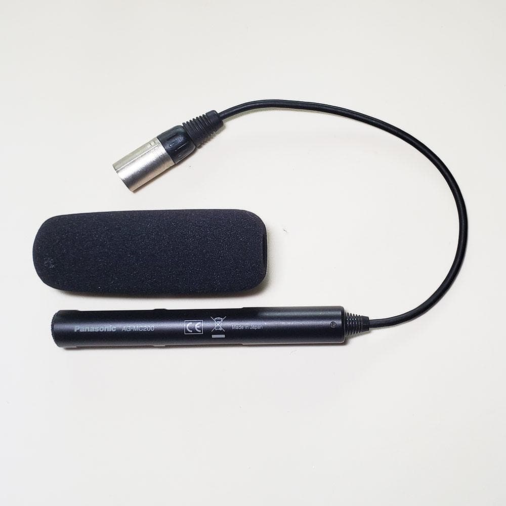 AG-MC200】Panasonic 超指向性マイク