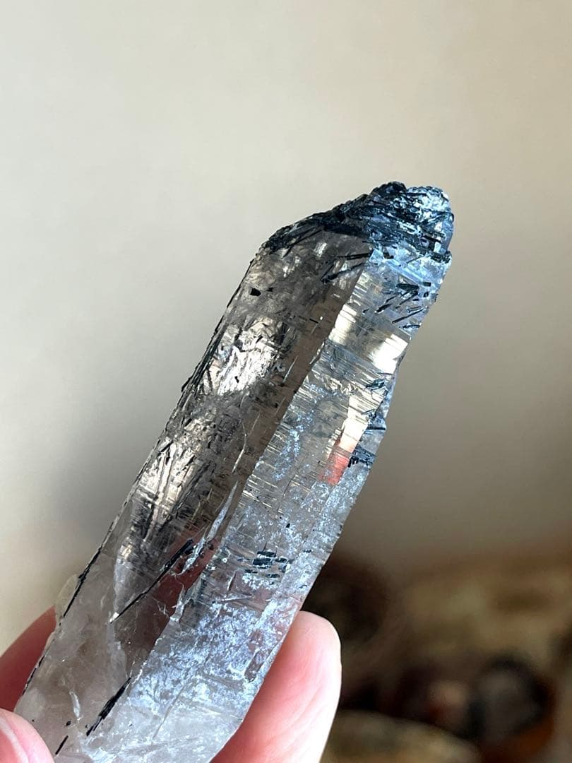 共生スモーキークォーツ・トルマリン •レインボークォーツ60.24 g