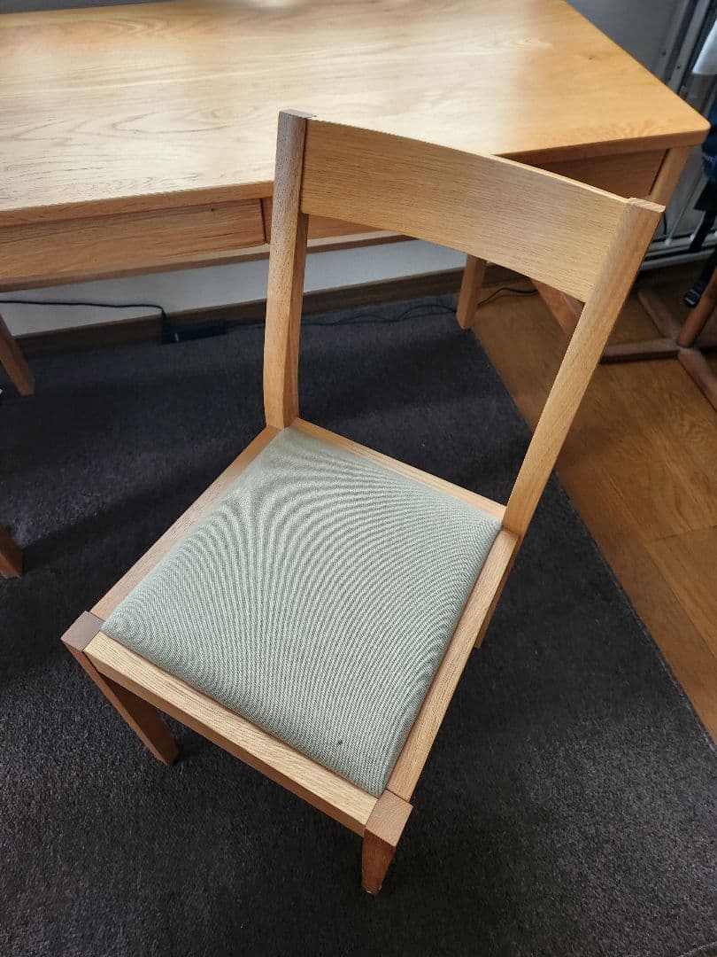 木製パソコンデスク 2引き出し付き