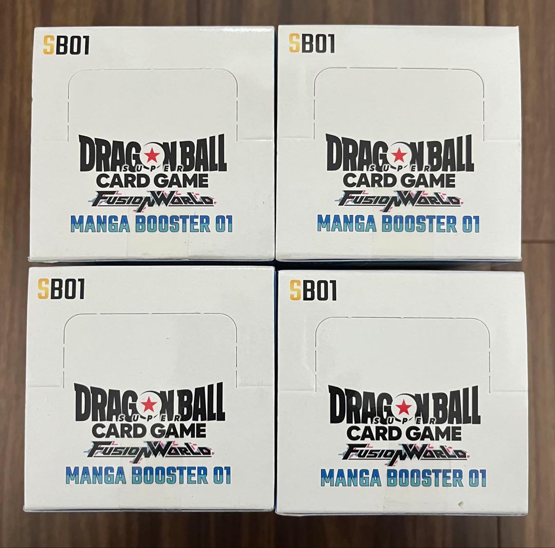 ドラゴンボール フュージョンワールド 4BOXセット マンガブ