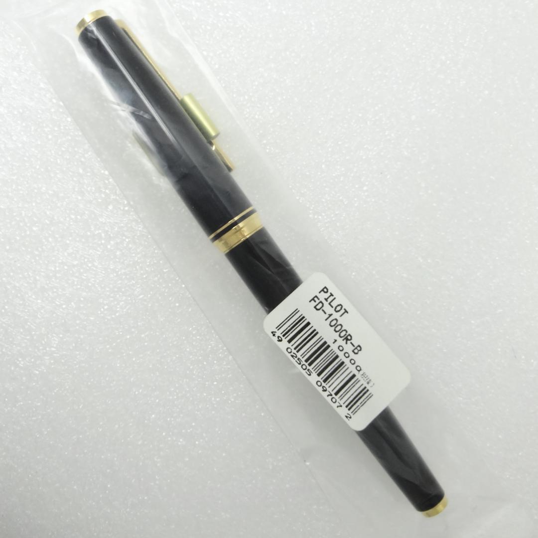 デッドストック PILOT DELUXE 14K 万年筆 黒 未開封