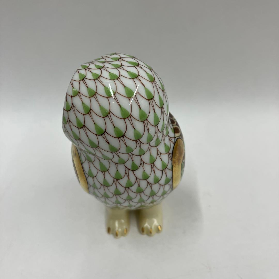 ヘレンド オウル 世界のフクロウ 箱 ウッドランド 限定3000体 2桁