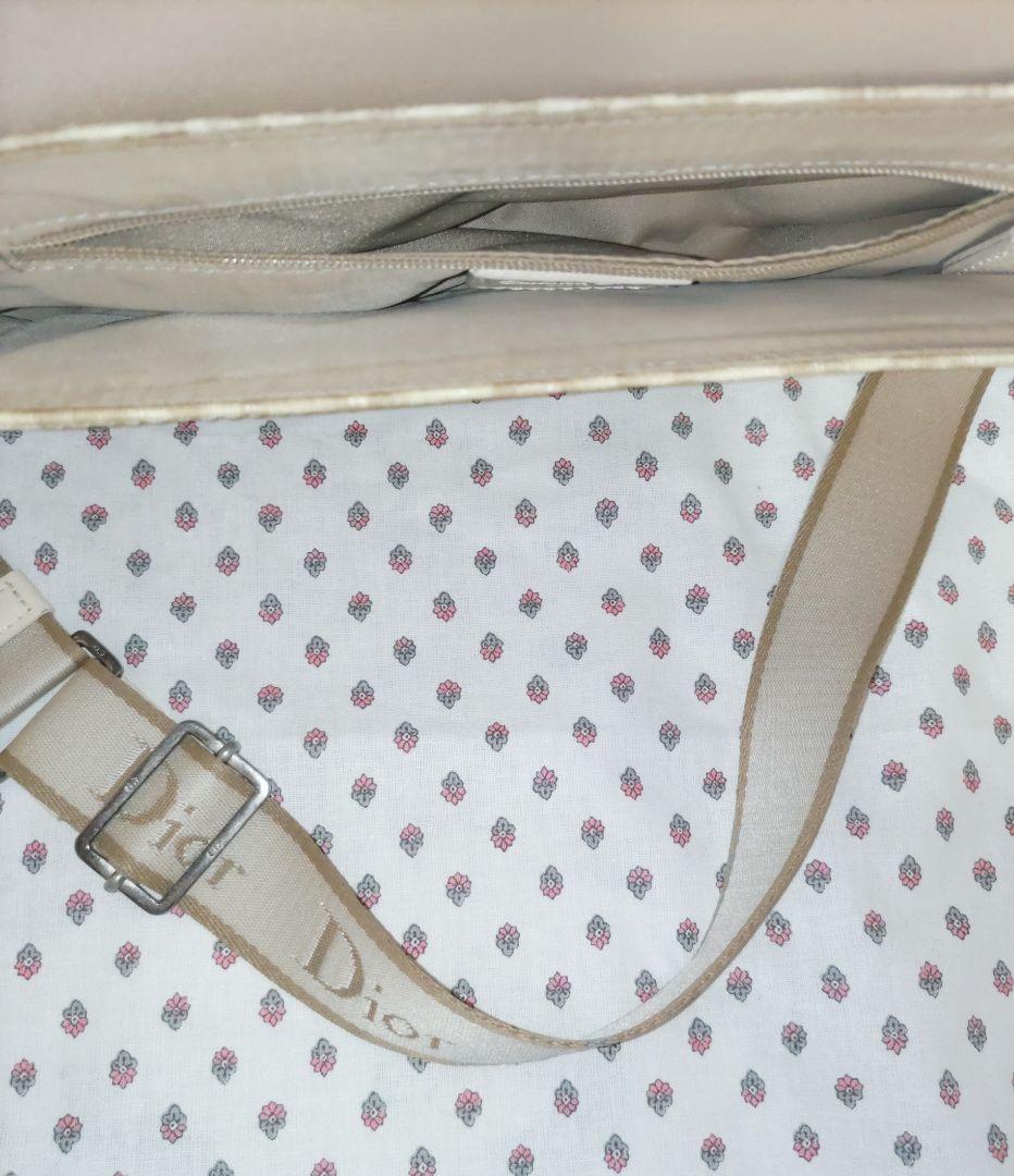 希少 ディオール ☆トロッター☆フラワー刺繍 ☆ショルダーバッグ