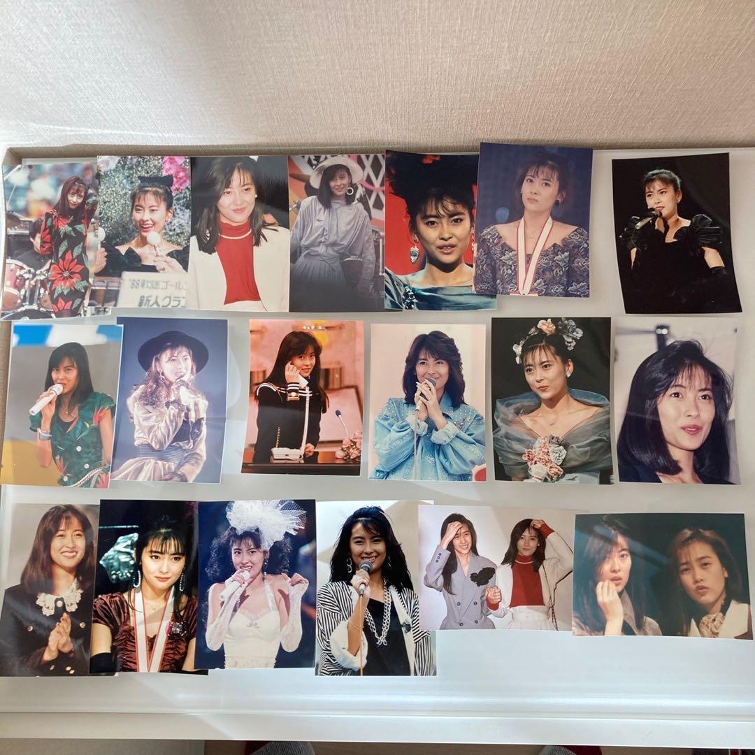 中山美穂 カセットインデックスカード 生写真 ステッカー まとめ売り