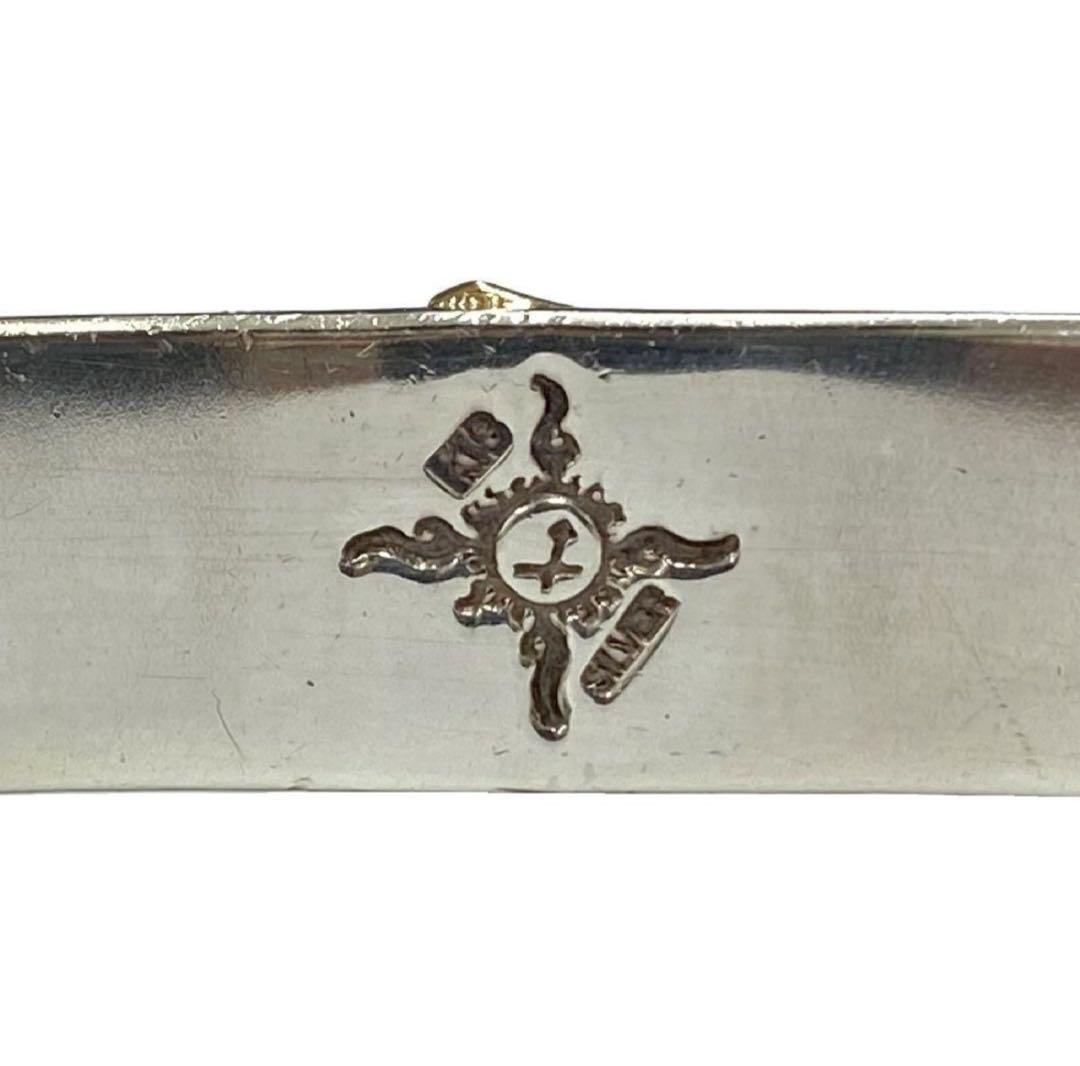 FIRST ARROW'S K18 フラワー ローズ メタル 平打ち バングル