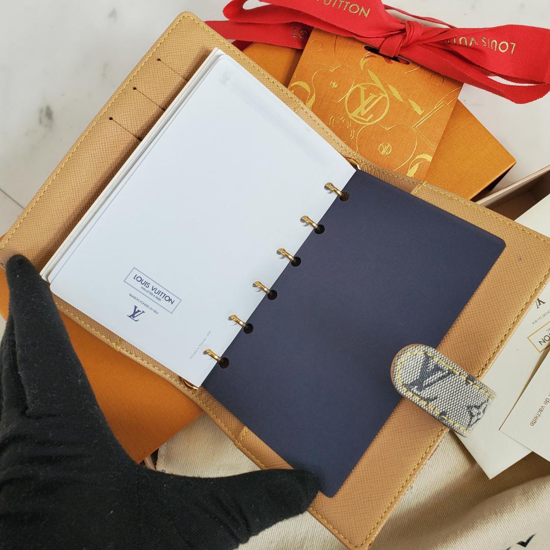 美品 ルイヴィトン アジェンダ PM 手帳カバー モノグラムミニ 付属品付き