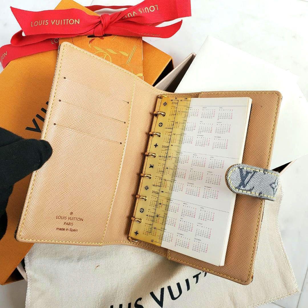 美品 ルイヴィトン アジェンダ PM 手帳カバー モノグラムミニ 付属品付き