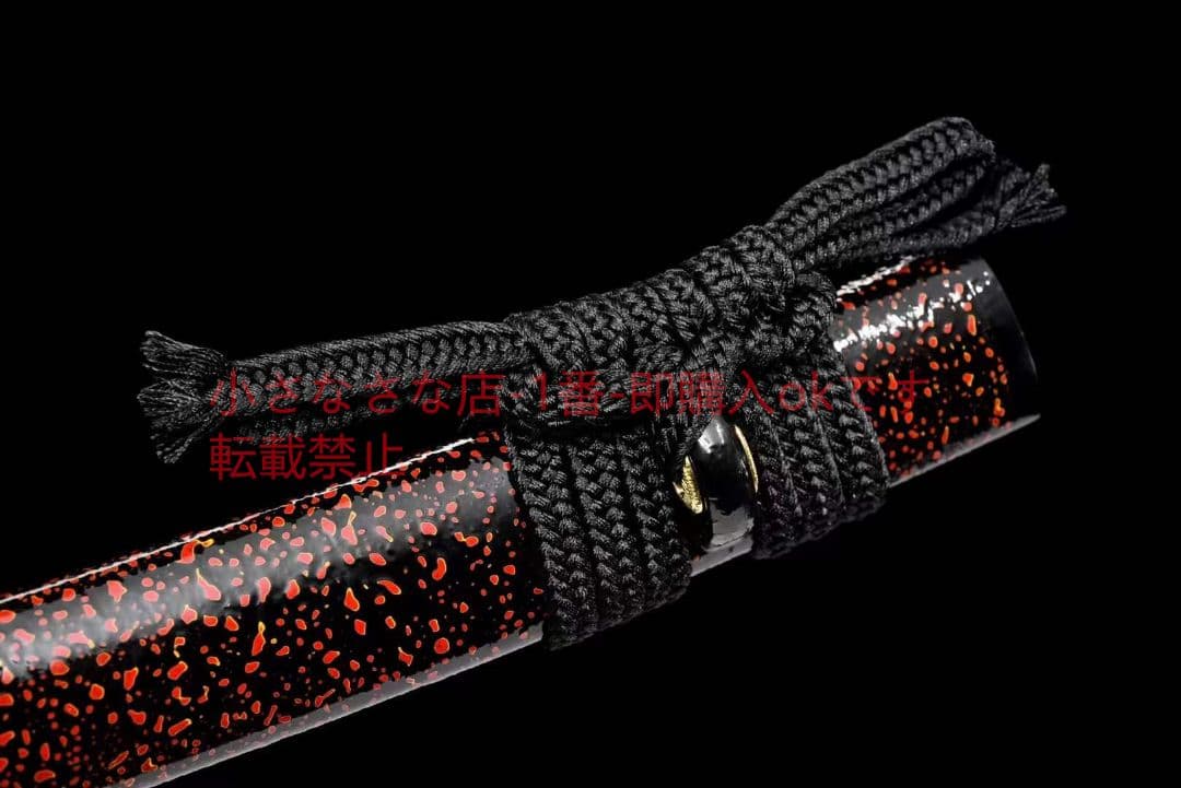 12寸鉄装T 10焼刃小烏丸『火影』 武具　刀装具　日本刀　模造刀 居合刀
