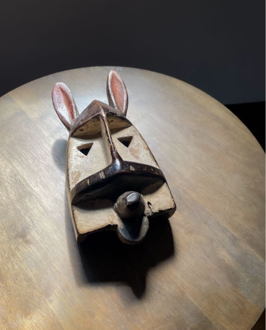 ドゴン族 月のうさぎ 仮面 アフリカンマスク