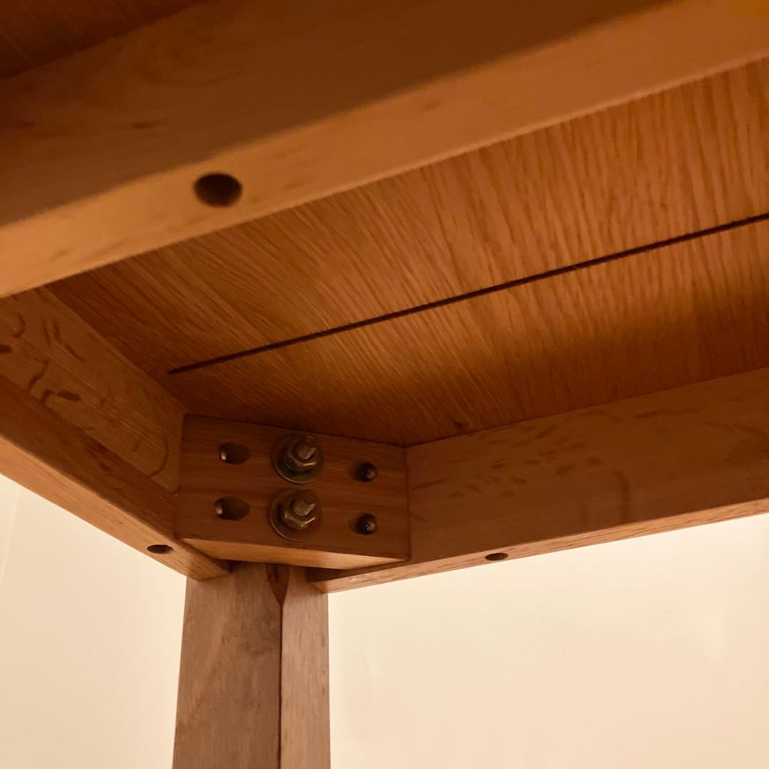 無印　無垢材　オーク材 ダイニングテーブル