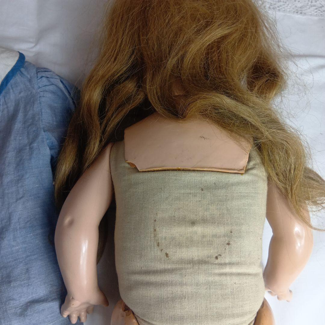 ♥大きく大人しげなヴィンテージ コンポジションドール♥