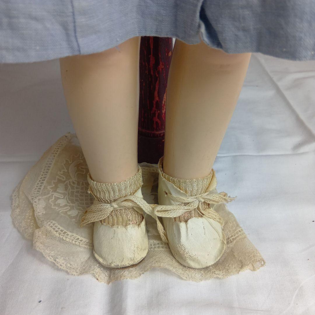 ♥夏の大特価Sale♥大きく大人しげなヴィンテージ コンポジションドール♥