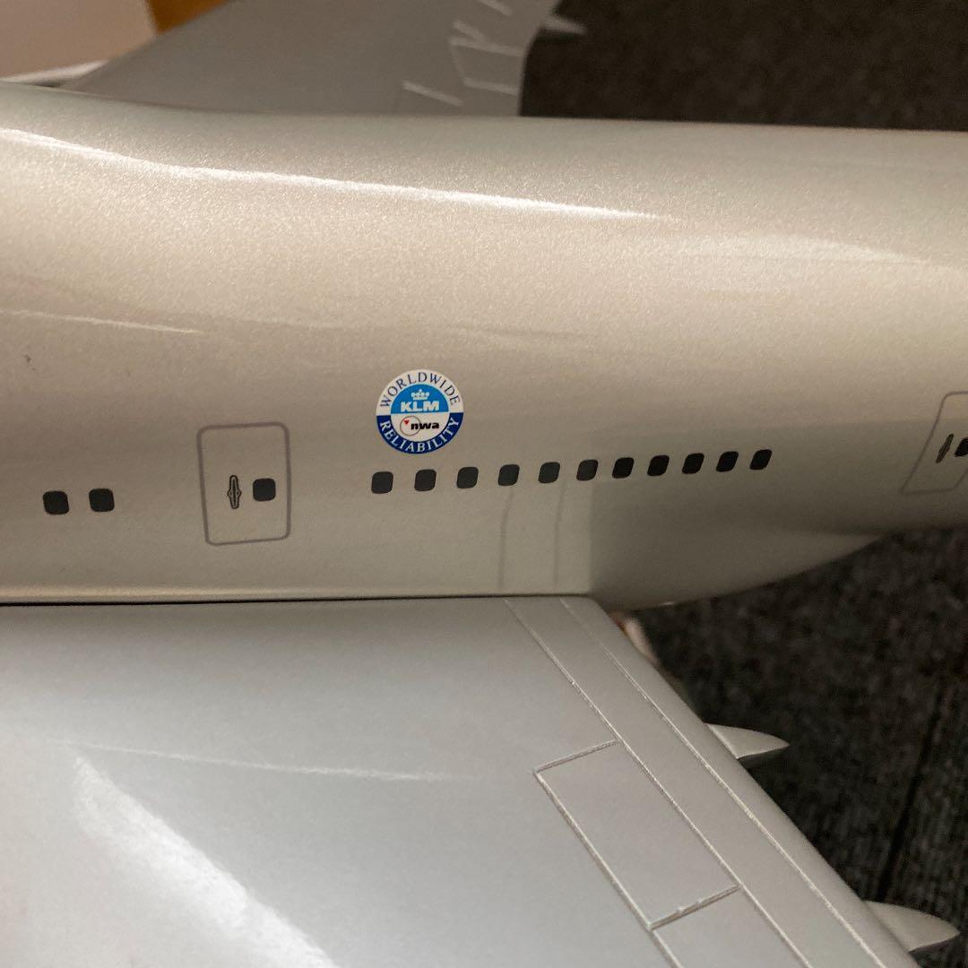 ボーイング747 1/100 模型 ノースウェスト スーパージャンボ 非売品