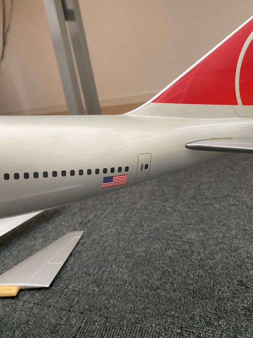ボーイング747 1/100 模型　ノースウェスト スーパージャンボ　非売品