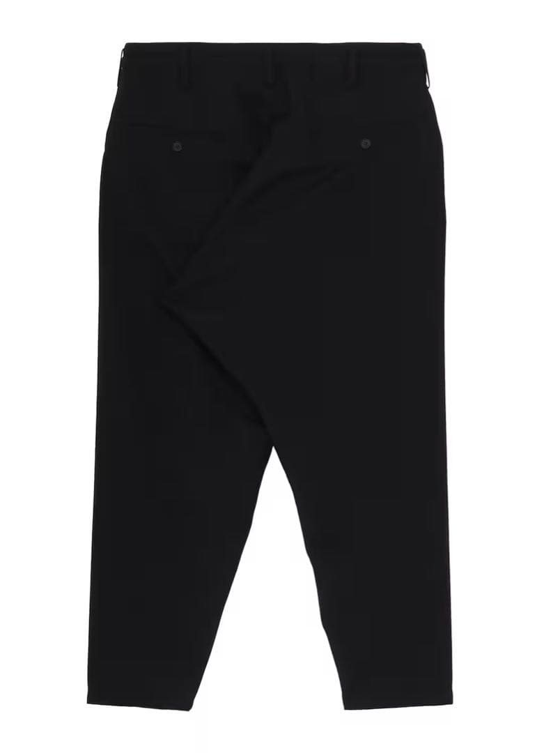 新品　2025-26AWヨウジヤマモトプールオム　ウールギャバ　サルエルパンツ ヨウジヤマモト25AW スリムサルエルパンツ | HUES 福岡セレクトショップ